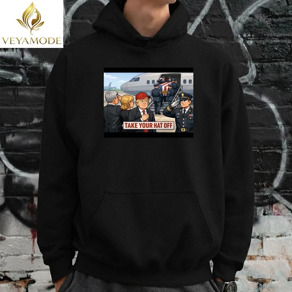 Take your hat off Trump tee