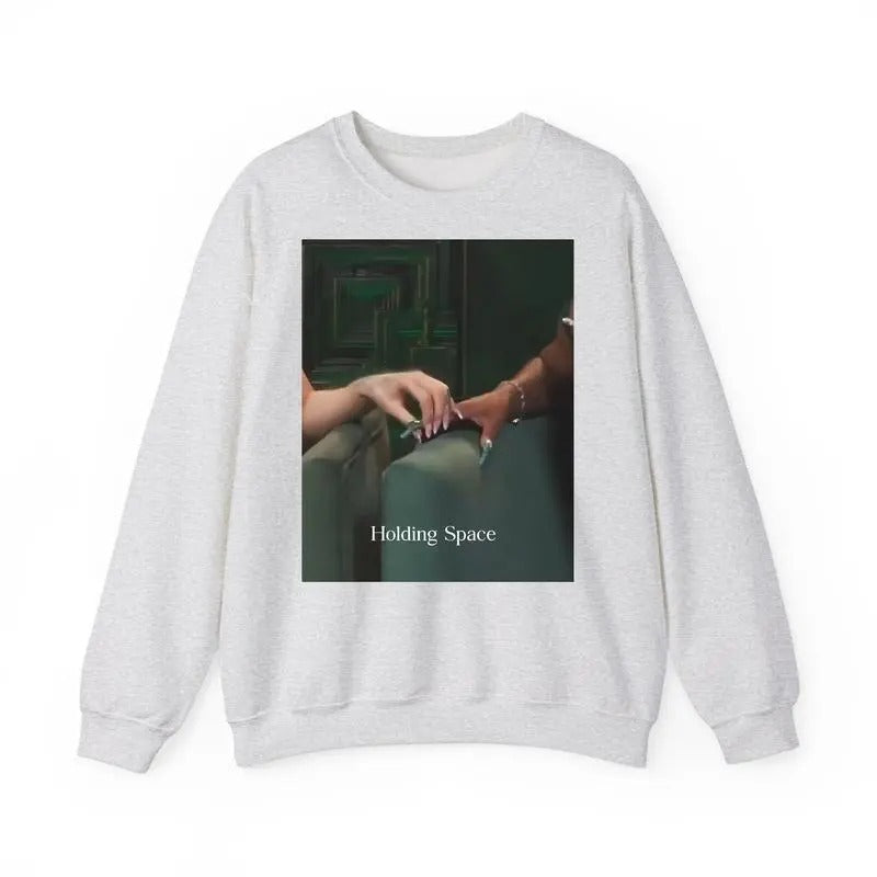 Taking the Lyrics and Really Holding Space With That Funny Meme  Fingers Sweatshirt , Wicked Shirt, Witch of Wicked Crewneck, Muscial Fan Gift, Unisex