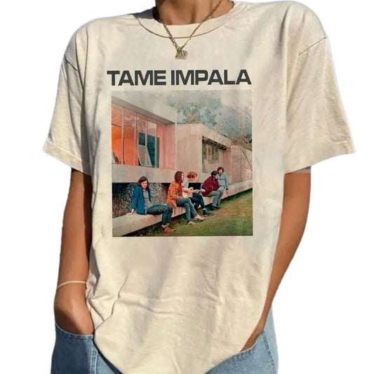 Tame Impala Graphic Shirt, Tame Impala Music Album Tee, Tame Impala Unisex Shirt Classic Shortsleeve Comfort Cotton