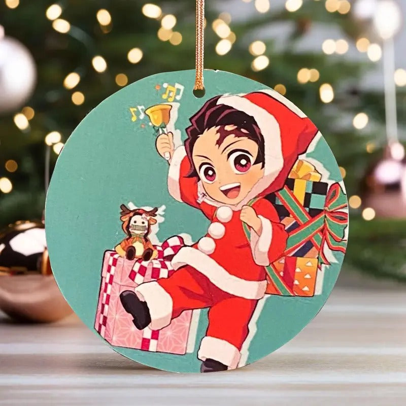 Tanjiro And Hashira Christmas Tree Ornament, Christmas Ornament, Holiday Gift T-Shirts, Hoodie, Sweatshirt | DripVista.com