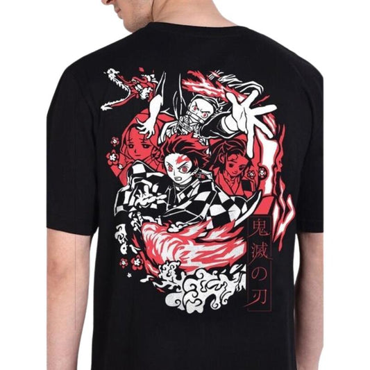Tanjiro Demon Slayer Shirt, Anime Inspired Graphic Tee, Manga Fan Gift, Japanese Cartoon Tshirt, Cosplay Costume Shirt, Gift For Fan Menswear Apparel
