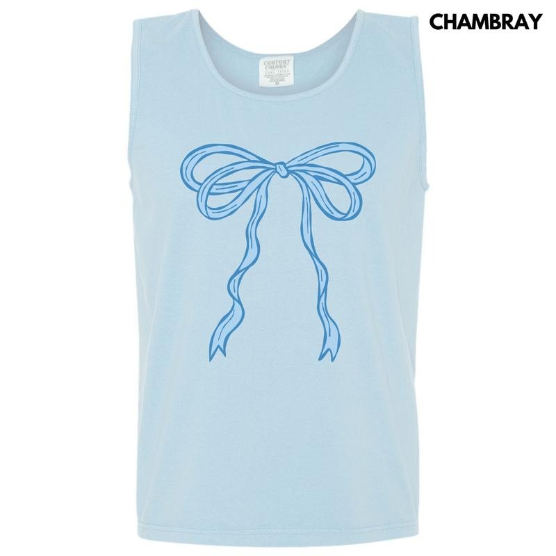 Tank Top - Refined Blue Ribbon Comfort Colors Tank Top 'NLB' T-Shirts, Hoodie, Sweatshirt | DripVista.com