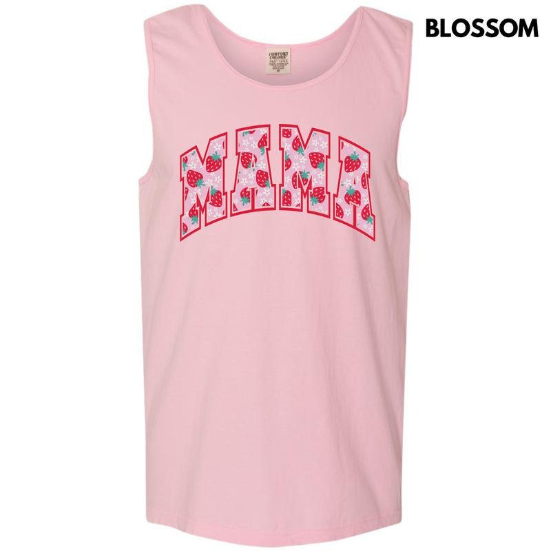 Tank Top - Strawberry Mama Comfort Colors Tank Top 'NLB' T-Shirts, Hoodie, Sweatshirt | DripVista.com