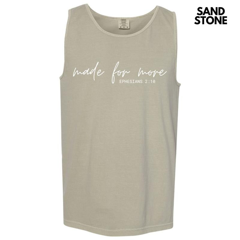 Tank Top - White Made For More Comfort Colors Tank Top 'NLB' T-Shirts, Hoodie, Sweatshirt | DripVista.com