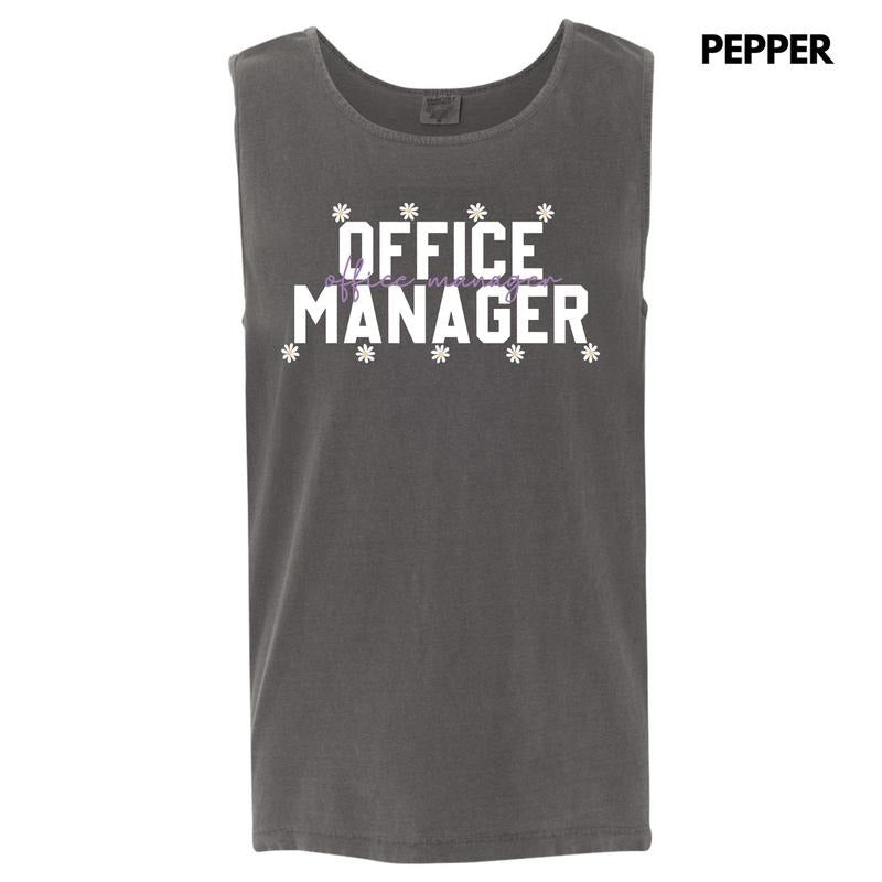 Tank Top -Office Manager Comfort Colors Tank Top 'NLB' T-Shirts, Hoodie, Sweatshirt | DripVista.com