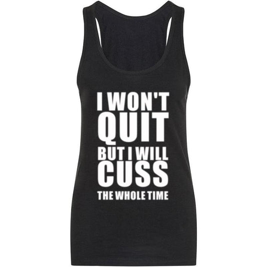 Tank Tops for Women-Womens Funny Saying Fitness Workout Racerback Tank Tops Sleeveless Shirts Made in USAstyle{n002}4