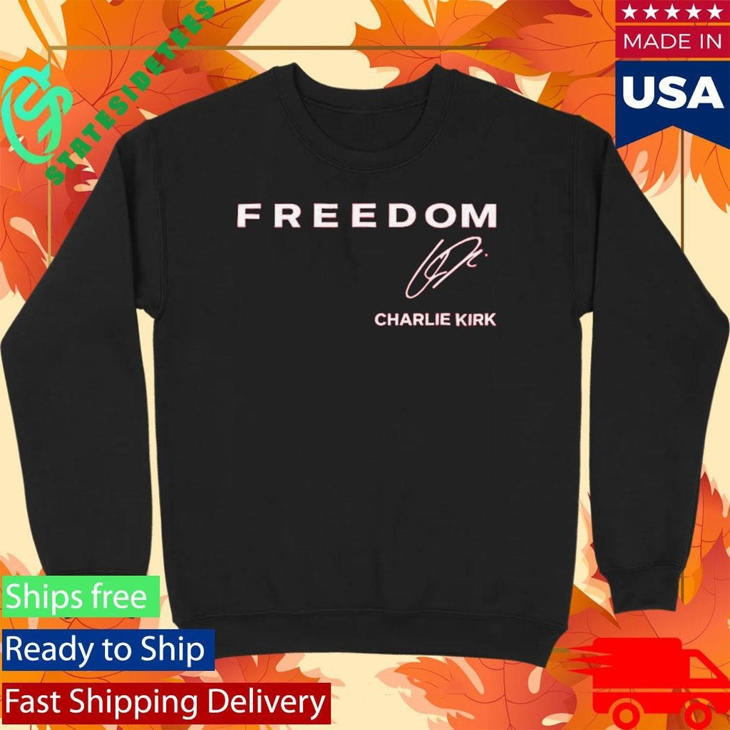 Target Employee Wearing Charlie Kirk Red Freedom Shirt