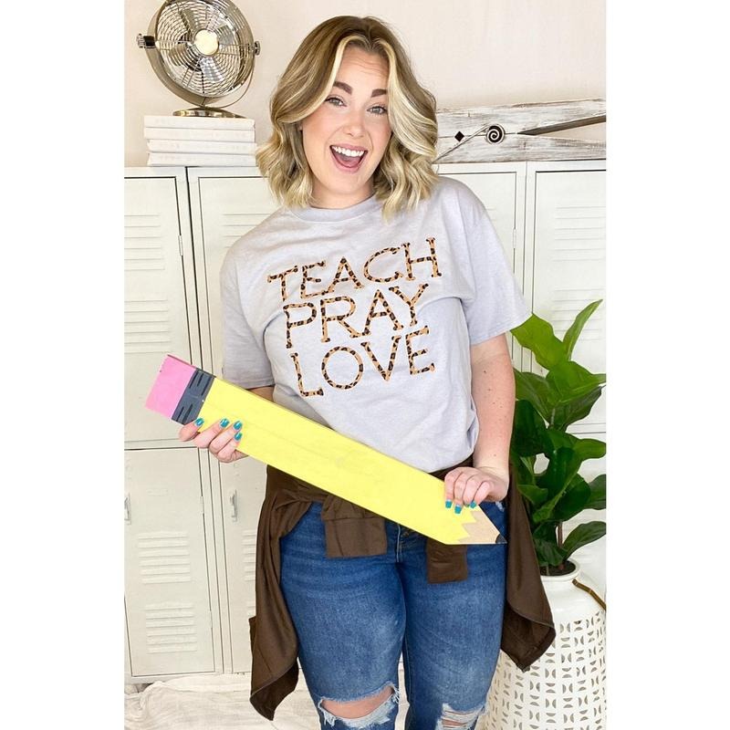 Teach Pray Love Graphic T-Shirt Hoodie, Sweatshirt | DripVista.com