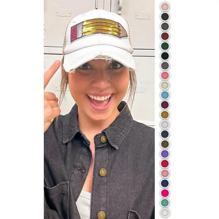 Teacher Sparkle Vintage Hat T-Shirts, Hoodie, Sweatshirt | DripVista.com