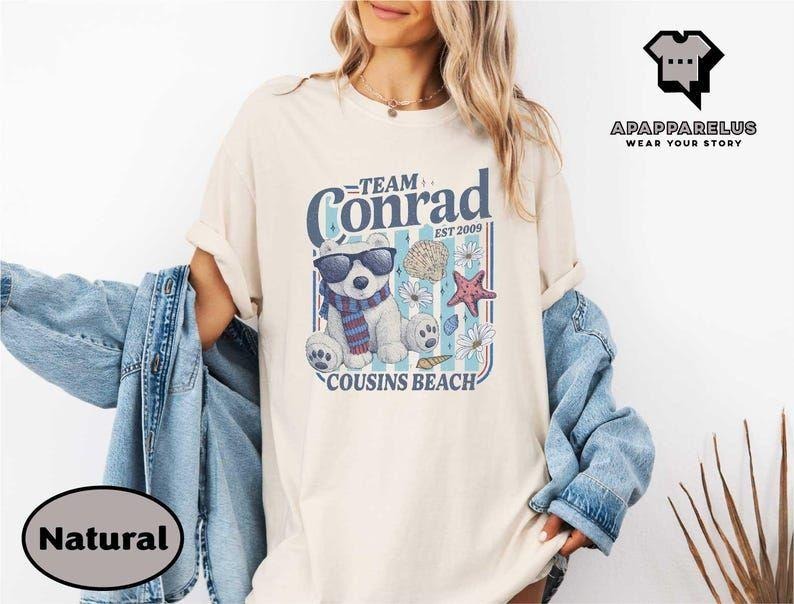 Team Conrad Junior Mint Bear T-Shirt, Summer I Turned Pretty Tee, TSITP Cousins Beach Fan Graphic sweatshirt, Summer Romance Book Fan Sweatshirt