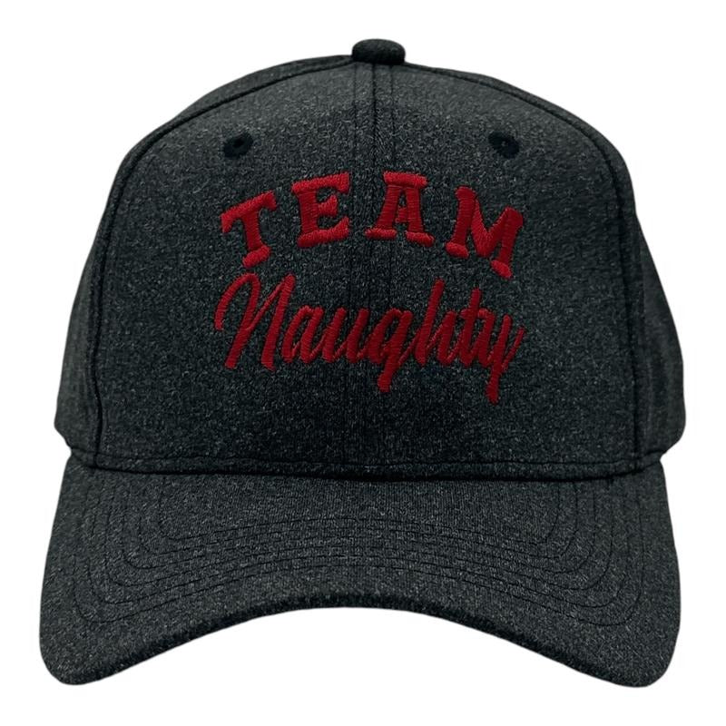 Team Naughty and Team Nice Hats Funny Sarcastic Christmas Novelty Caps Funny Hats Christmas  Funny Adult Humor  Novelty...