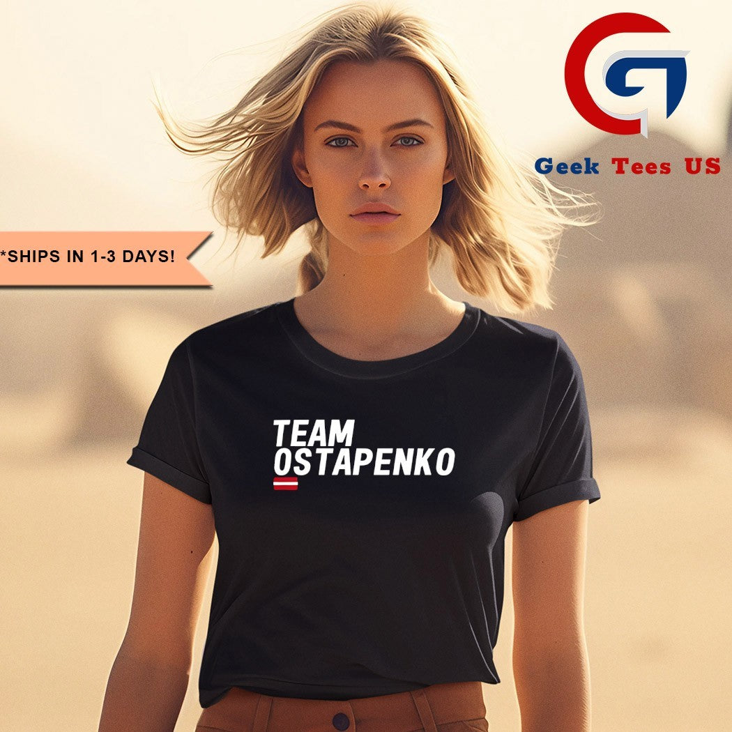 Team Ostapenko Tennis shirt