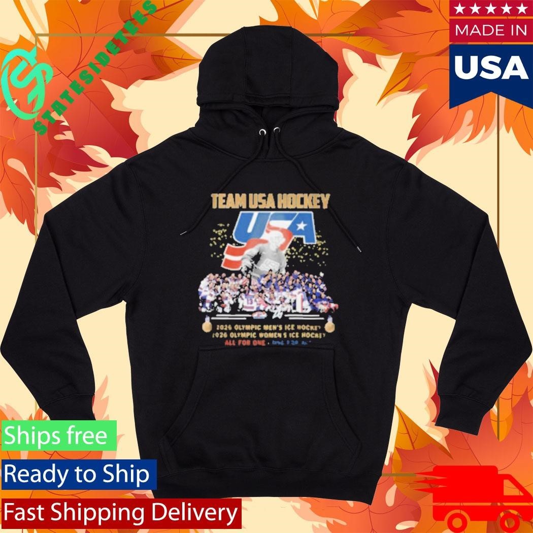 Team USA Hockey 2026 Olympic Men’s and Women’s Champions Commemorative Shirt