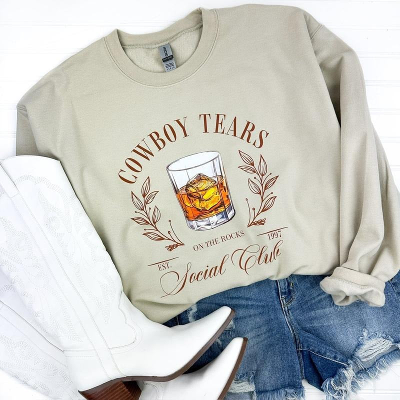Tears On The Rocks Gildan Sweatshirt T-Shirts, Hoodie | DripVista.com