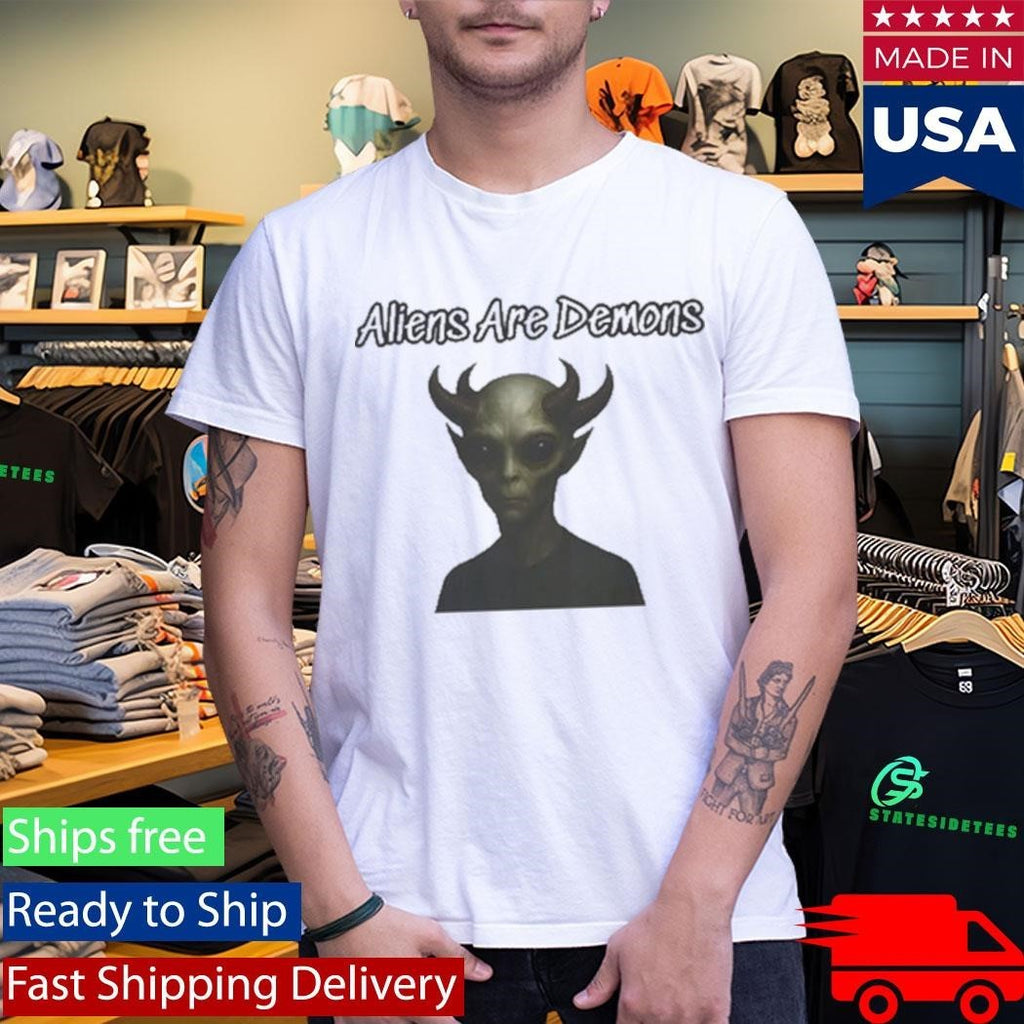 Ted Logan Aliens Are Demons Shirt