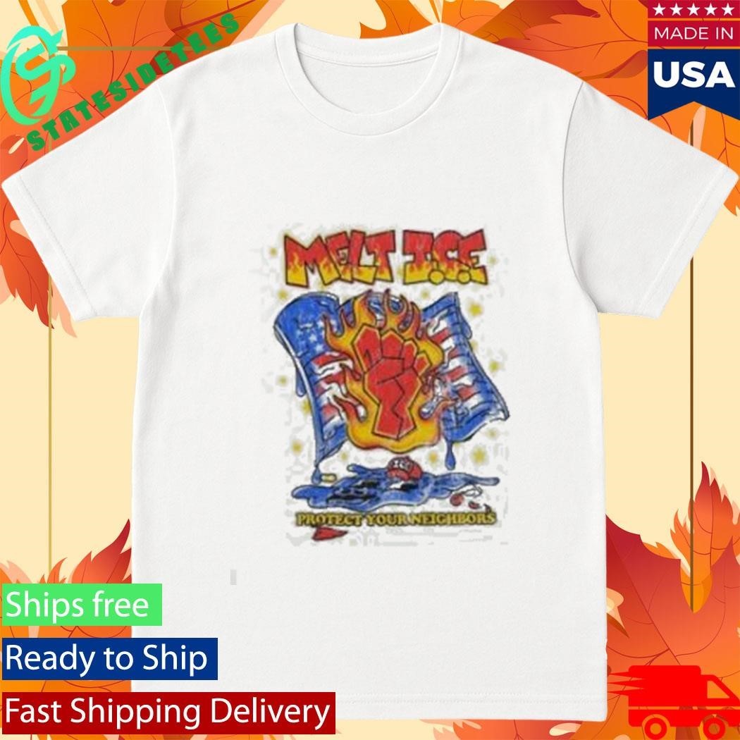 Teddy Fresh Melt Ice Protect Your Neighbors Shirt