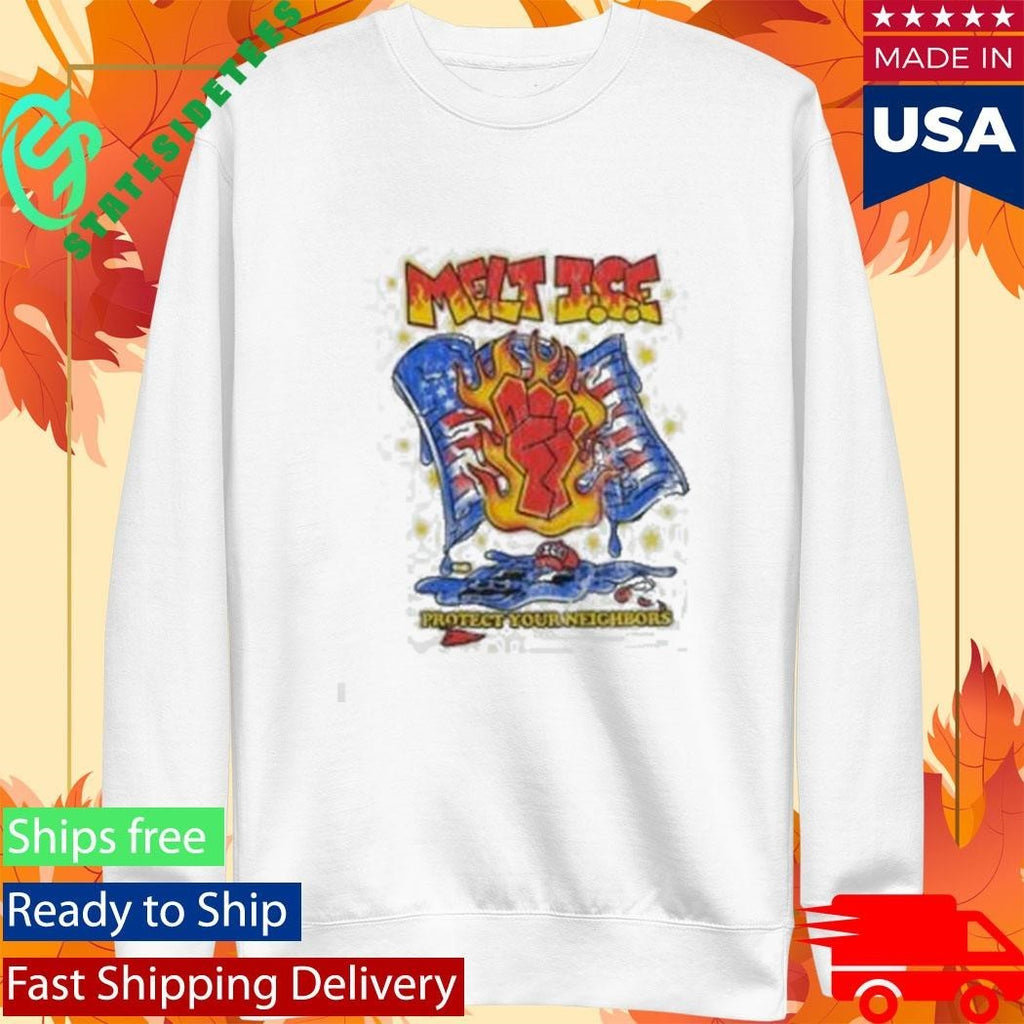 Teddy Fresh Melt Ice Protect Your Neighbors Shirt