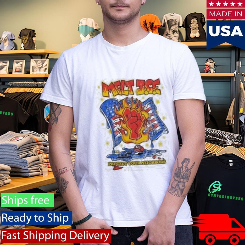 Teddy Fresh Melt Ice Protect Your Neighbors Shirt