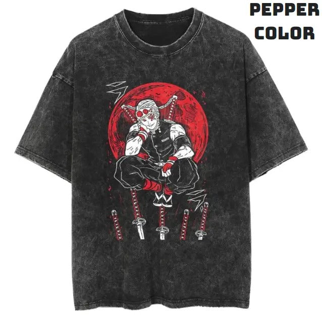 Tengen Blood Moon Vintage Tee, Tengen T-Shirt, Breathing styles Breathing styles Shirt, Vintage Graphic Tees, Unisex...