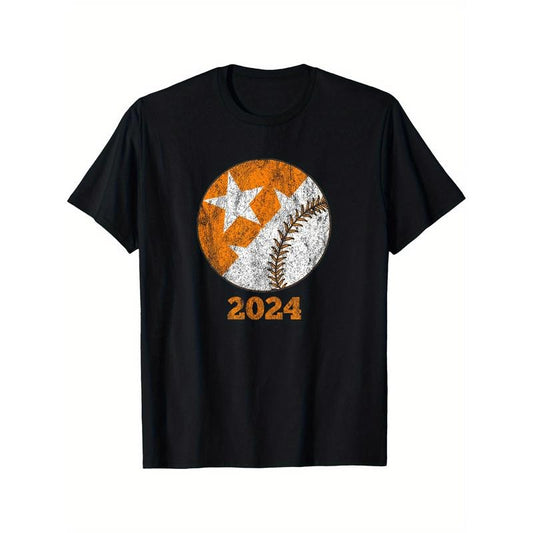 Tennessee Omaha Bound Knoxville Baseball Fan 2024 Champion T-Shirt Cotton Fun Design DIYMen's Soft breathable Summer and winter comfortable casual sports Halloween and Christmas gifts made in usa