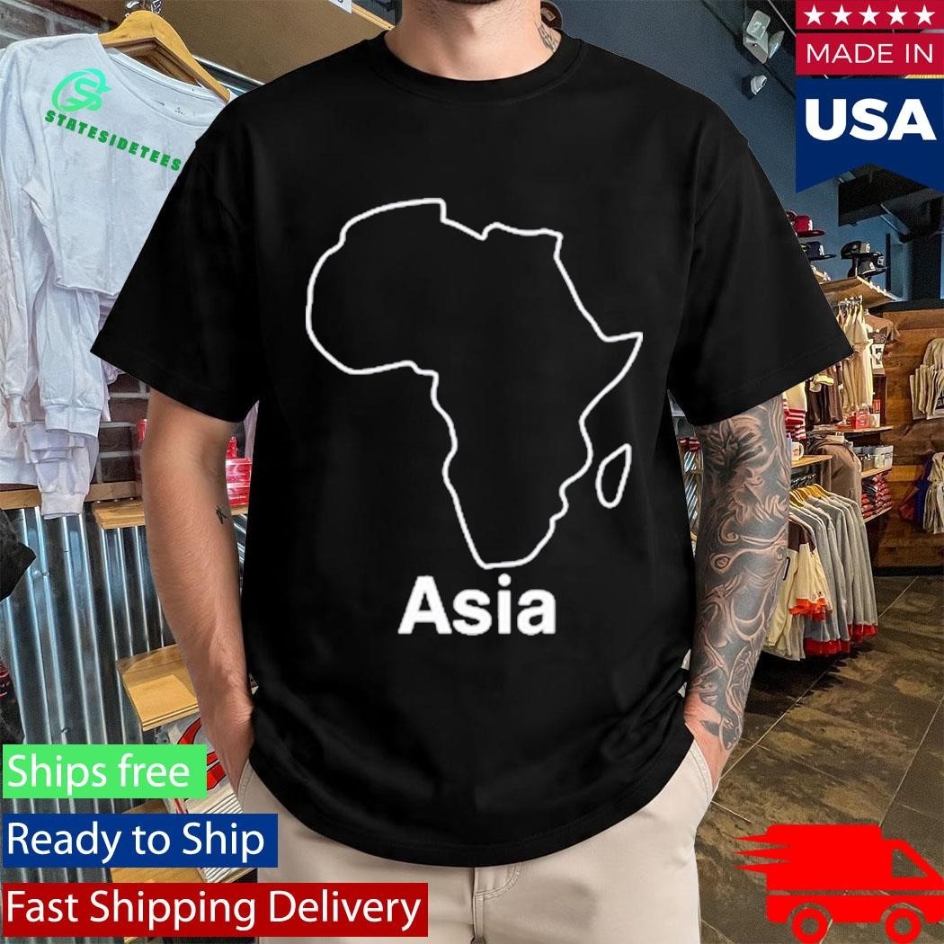 Terrible Maps Africa Asia Shirt