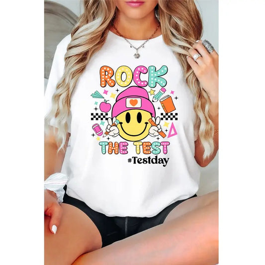 Test Day T-shirt, Don't Stress Just Do Your Best Shirt, Matching Teachers Exam Tee, Trendy Last Day Of School Gift Tee, State Testing Shirt, School Test Tee.