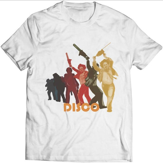 Texas Disco Vintage T Shirt Leatherface-Lovers Chainsaw Spooky Scary Horror Halloween Sweashirt