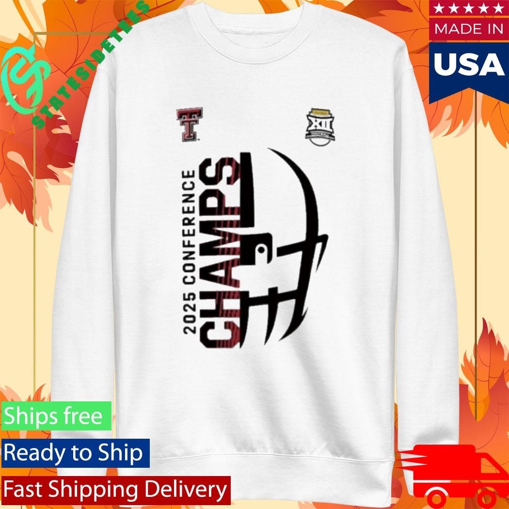 Texas Tech Red Raiders 2025 Big 12 Conference Champions Shirt