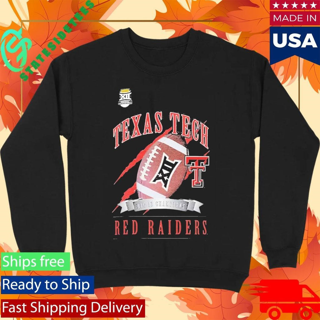 Texas Tech Red Raiders 2025 Big 12 Football Champions Shirt