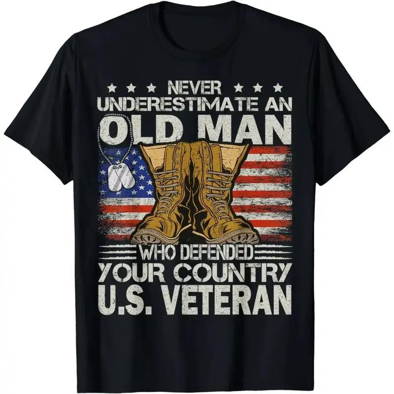 Thank My TNF Veterans Day Partiotic Military Veteran Cotton T-Shirt Reunion Veterans Memorial T-shirt Streetwear Unisex...