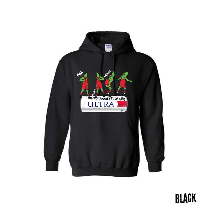 That's It I'm Not Going Hoodie Sweatshirt T-shirt, Christmas Grin x Michelob ultra Sweatshirt Long Sleeve Motocross...