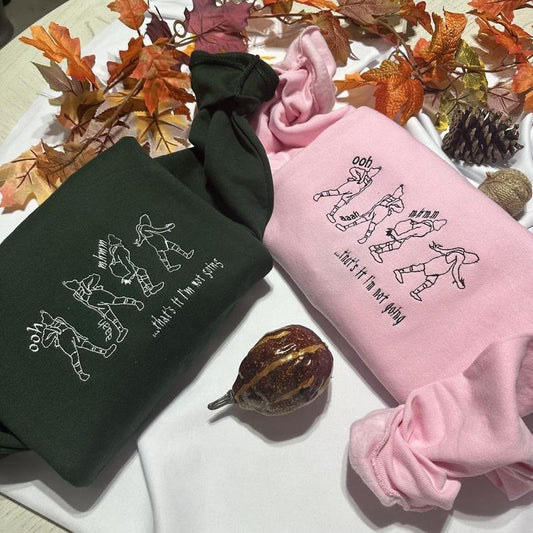 That's it I'm not going embroidered sweatshirt; funny Christmas crewneck; women Christmas gifts