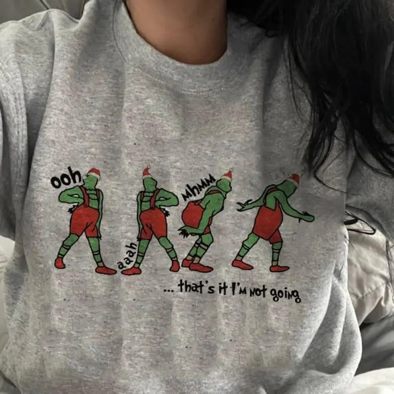 That_s It I_m Not Going Sweatshirt, Christmas Sweatshirt, Christmas Movie Shirt Hoodie | DripVista.com