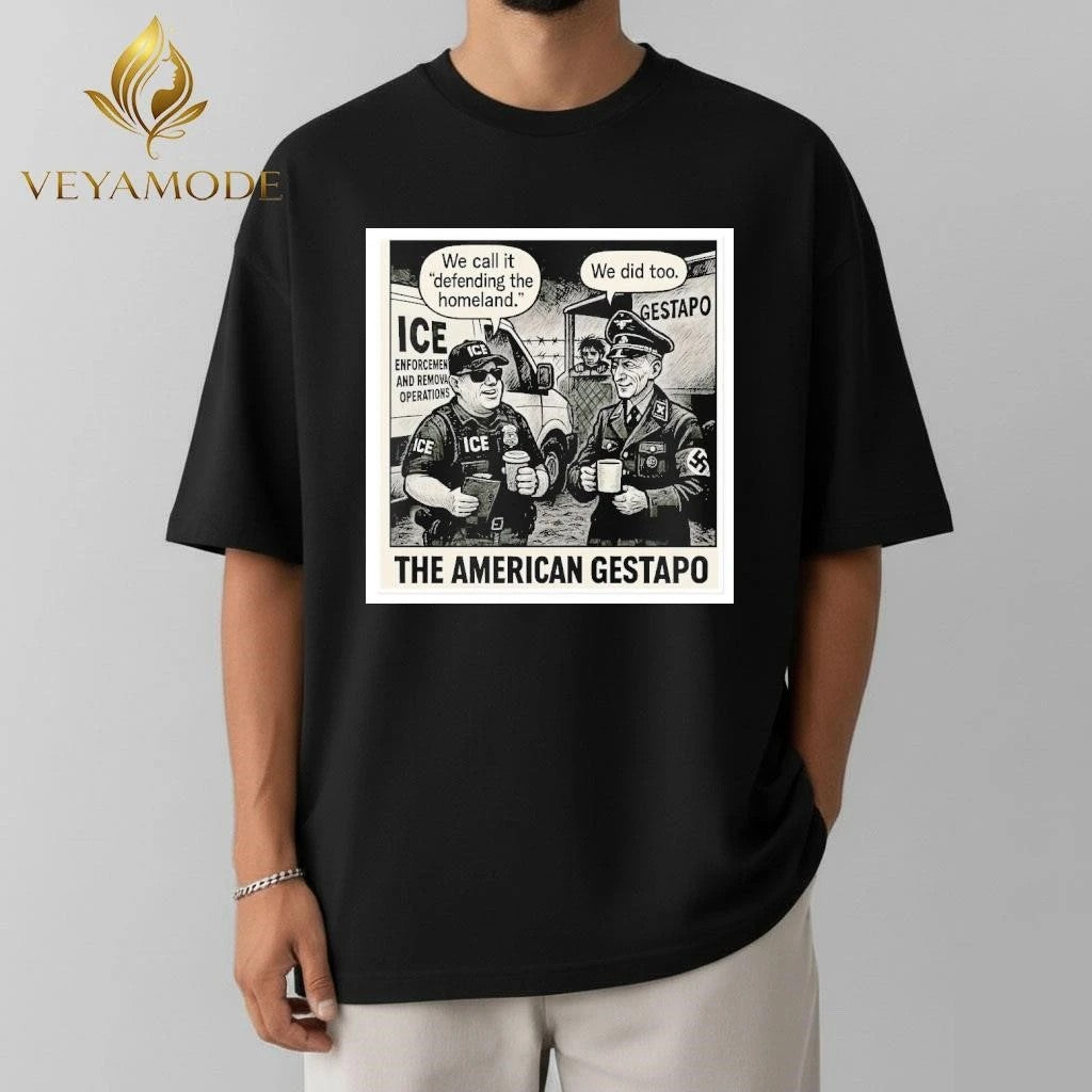 The American gestapo ICE tee