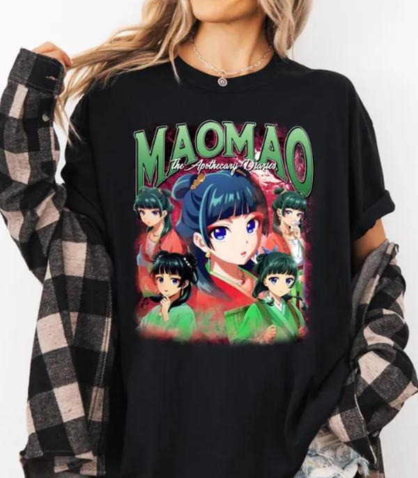 The Apothecary Diaries Maomao T-Shirt, Apothecary Tshirt, Anime Shirt, Men Shirt, Women Shirt Hoodie, Sweatshirt