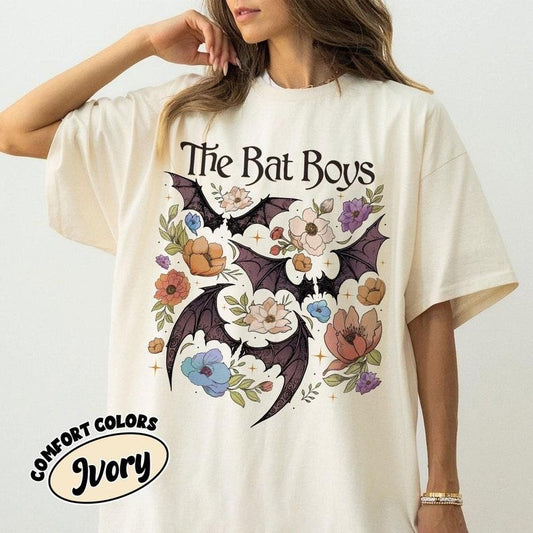 The Bat Boys Flower  Shirt, Acotar Graphic Bookish Fan Shirt, The Night Court T Shirt, Haunting Adeline Special Edition