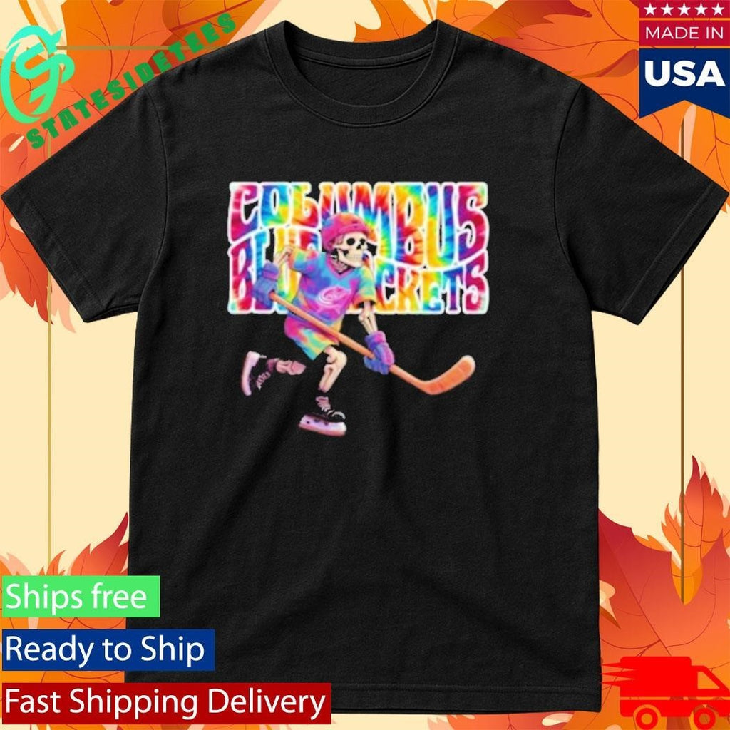 The Blue Line 2025-26 Grateful Dead Theme Night Shirt