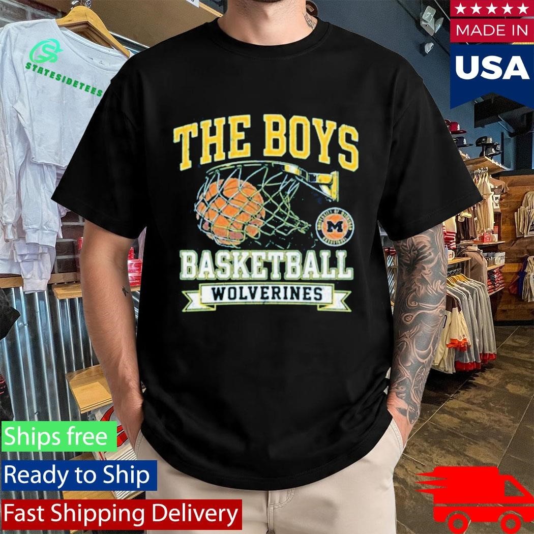 The Boys Basketball Wolverines Shirt