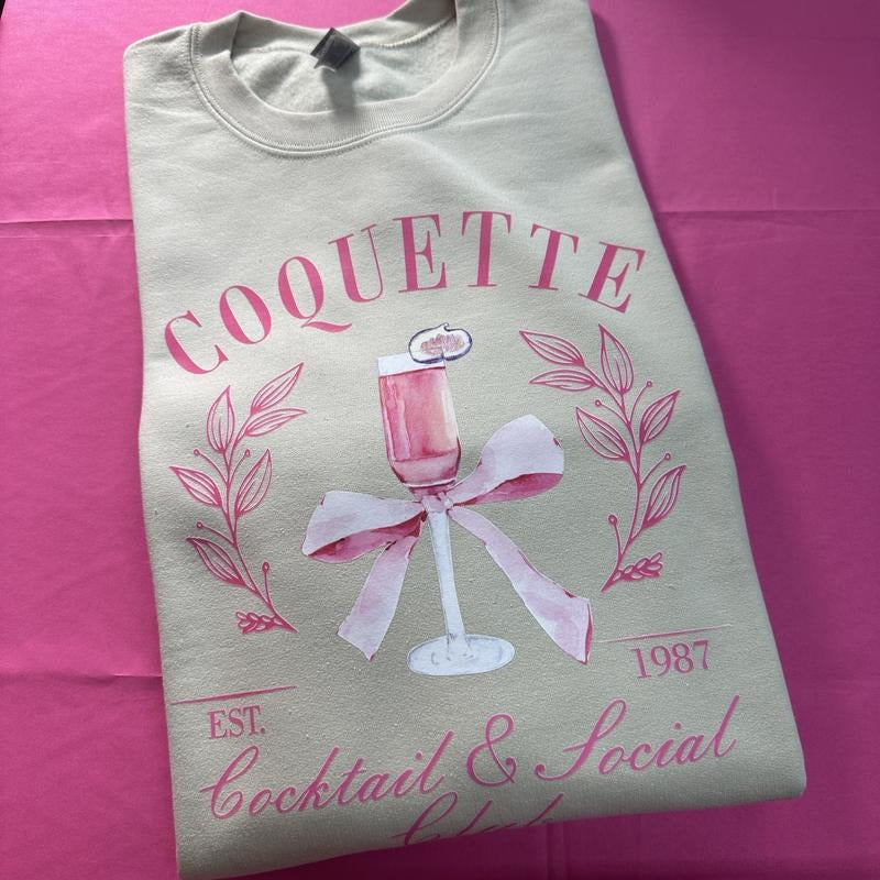 The Coquette Club Gildan Sweatshirt T-Shirts, Hoodie | DripVista.com