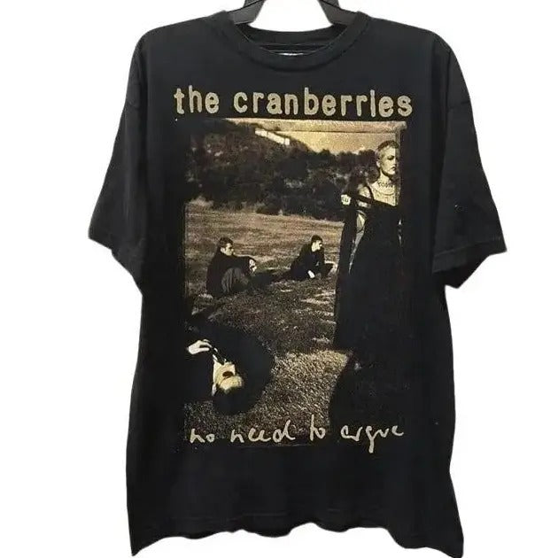 The Cranberries 1995 No need to argue Tee Cotton Unisex S-5XL Shirt EE2903 Baggy Fabric Hoodie, Sweatshirt | DripVista.com