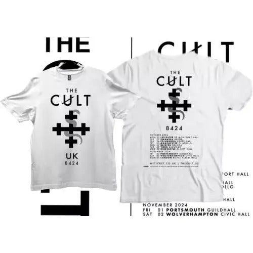 The Cult 2024 Tour 2 Sides Shirt, Cotton unisex t-shirt, trendy shirt, vintage rap tee Hoodie, Sweatshirt | DripVista.com