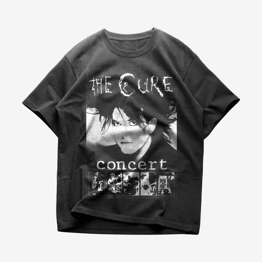 The Cure T-shirt - Rock Music Shirt - The Cure Merch - Unisex Cotton Tee
