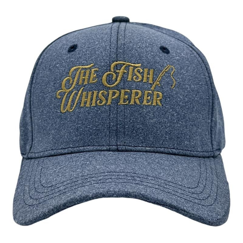 The Fish Whisperer Hat Funny Sarcastic Fishing Novelty Cap Funny Hats Sarcastic  Funny Fishing  Novelty Caps for Men Blue...