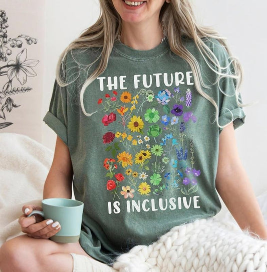 The Future is Inclusive Shirt, LGBTQ Pride Shirt, Gay Pride Shirt, Pride Month Shirt, Funny LGBT T-Shirt, Pride Month Gifts, LGBTQ+