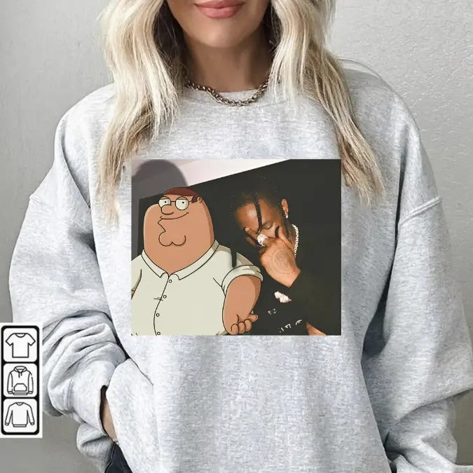 The Guys From Fort - Peter Griffin - Family Guy - Cactus Jack - Meme Sweatshirt Fit Spandex T-Shirts, Hoodie | DripVista.com