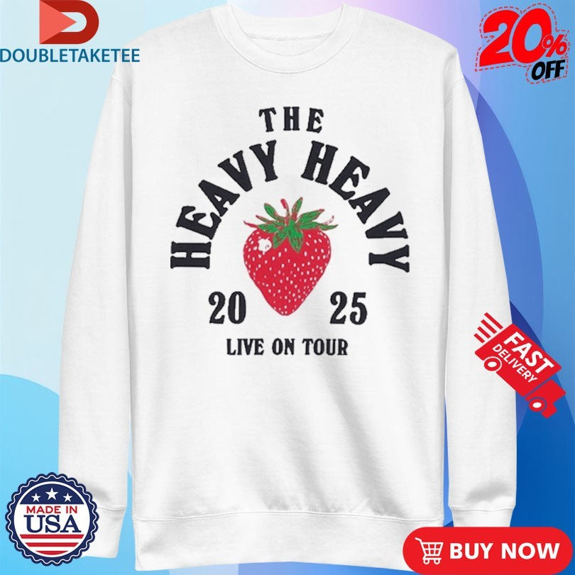 The Heavy Heavy Strawberry Live On Tour 2025 T-shirts