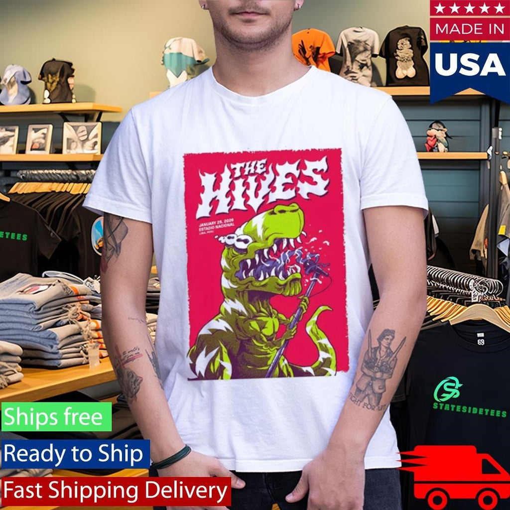 The Hives Event Lima Peru Jan 25 2026 Shirt