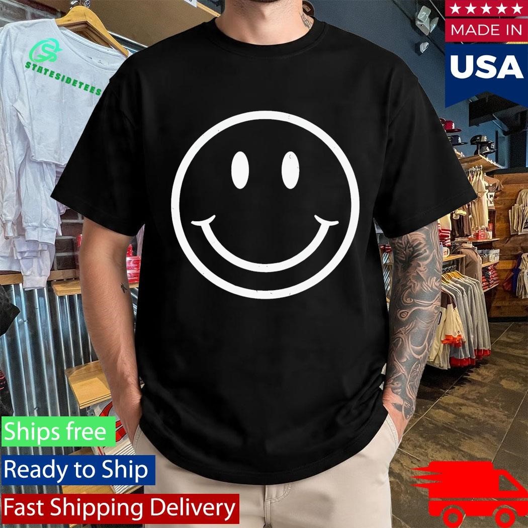 The Institute Luke Ellis Smiley Face Shirt