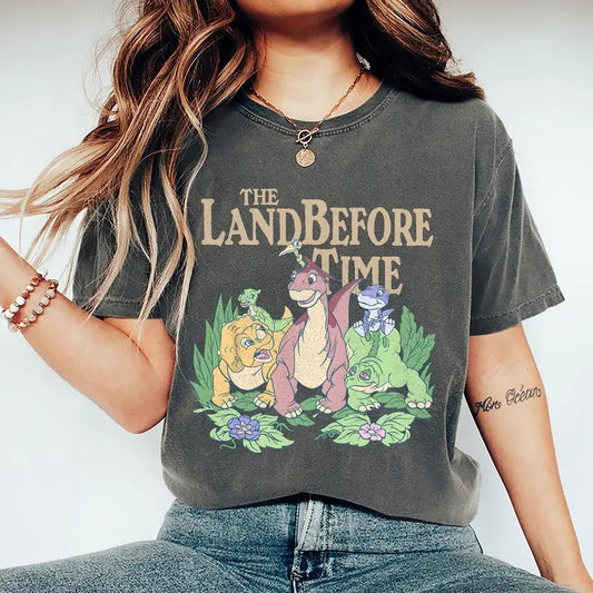 The Land Before Time Pastel Dinosaur Friends Shirt, The Land Before Time Shirt, Dinosaur Party Gift, Unisex T- Shirt, Sweater