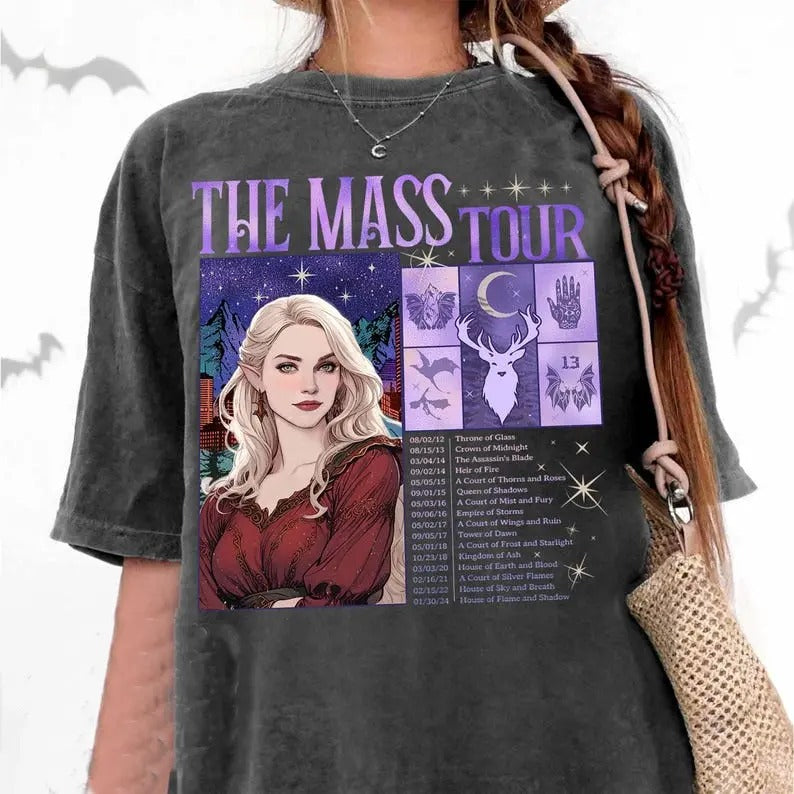 The Maas Tour Shirt, TOG Shirt, Acotar Shirt, ACOTAR TOG Crescent City Shirt, Sjm Tour Shirt, Book Shirt Sjm,Book Lovers...